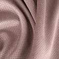Zasłona pudrowy róż zaciemniająca o strukturze drobnej krateczki 140x250 przelotka AMARO Eurofirany