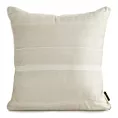 Poszewka na poduszkę 45x45 cm z tkaniny wodoodpornej na taras oraz balkon zdobiona motywem pasów beżowa GARDEN Eurofirany