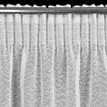Firana biała z akcentem drobnego deszczyku 140x270 cm taśma RAIN Eurofirany