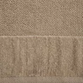 Ręcznik do rąk 30x50 cm bawełniany kolor beżowy z welwetową bordiurą 550 g/m2 ARIA Eurofirany