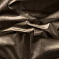 Zasłona brązowa z ekskluzywnego matowego welwetu 140x270 cm taśma RIA Diva Line Eurofirany