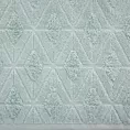 Ręcznik kąpielowy 50X90 cm bawełniany kolor miętowy zdobiony geometrycznym wzorem 500 g/m2 SENDI Eurofirany