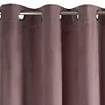 Zasłona pudrowy róż z gładkiego welwetu 140x250 cm przelotka PIERRE Eurofirany