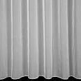 Tkanina firanowa z błyszczącym połyskiem z subtelnymi paseczkami i zakończona szwem obciążającym Eurofirany