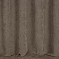 Miękka szenilowa tkanina zasłonowa o strukturalnym splocie i subtelnym połysku Eurofirany