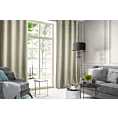 Zasłona beżowa z tkaniny welwetowej 140x250 cm przelotka ROSA Design 91 Eurofirany