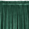 Zasłona butelkowa zieleń z matowego welwetu 140x270 cm taśma MELANIE Eurofirany