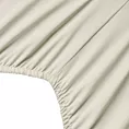 Prześcieradło z gumką 180x200 cm z mikrowłókna kolor kremowy 90 g/m2 SOFT Design 91 Eurofirany