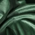 Komplet 2 szt. zasłon ciemnozielonych z welwetowej tkaniny 140x250 cm przelotki - DARLA Eurofirany