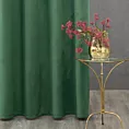Zasłona ciemnozielona z tkaniny welwetowej 140x250 cm przelotka ROSA Design 91 Eurofirany