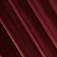 Zasłona ciemnobordowa z ekskluzywnego matowego welwetu 140x250 cm przelotka VILLA Eurofirany