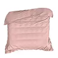 Poszwa na kołdrę 220x200 cm z bawełny z połyskiem kolor pudrowy róż NOVA COLOUR Eurofirany