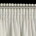 Zasłona naturalna z dodatkiem lnu i efektem deszczyku 140x300 cm taśma JUDYTA Eurofirany