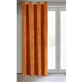 Zasłona ruda z ekskluzywnego matowego welwetu 140x250 cm przelotka RIA Diva Line Eurofirany