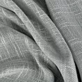 Zasłona szara o płóciennym splocie w stylu eko 140x250 cm przelotka LIREN Eurofirany