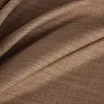 Poszewka szyta jasnobrązowa z miękkiej tkaniny o naturalnym splocie w stylu ekologicznym