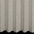 Tkanina zasłonowa w stylu eko zawierająca len z deszczykiem Eurofirany
