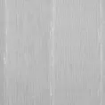 Firana biała z etaminy zdobiona lśniącymi drobnymi paseczkami 140x280 cm taśma ALEXI Eurofirany