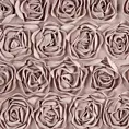 Zasłona pudrowa z welwetu zdobiona aplikacją 3D róż 140x250 cm  przelotka - ROSES Eva Minge Eurofirany