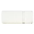 Ręcznik kąpielowy 50x90 cm bawełniany kolor kremowy 0 twist zdobiony paseczkami 550 g/m2 MOLLY Eurofirany