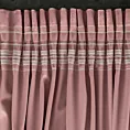 Zasłona ciemnoróżowa z tkaniny welwetowej 135x300 cm taśma ROSA Design 91 Eurofirany
