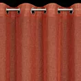 Zasłona ruda o strukturze deszczyku z etaminy 140x250 cm przelotka ANGELICA Eurofirany