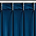 Zasłona granatowa z welwetowej tkaniny 125x270 cm system flex - MELANIE Eurofirany