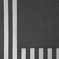 Komplet ściereczek kuchennych 2szt 50x70 cm bawełniany kolor stalowy zdobionych w pasy 200 g/m2KARIN Eurofirany