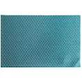 Podkładka na stół niebieska 30 x 45 cm CHLOE z geometrycznym wzorem