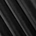 Zasłona czarna z ekskluzywnego matowego welwetu 140x250 cm przelotka RIA Diva Line Eurofirany