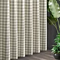 Tkanina zasłonowa o płóciennym splocie w kratkę Eurofirany