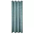 Zasłona turkusowa z tkaniny welwetowej 140x250 przelotka ALUVIA Eurofirany