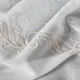 Tkanina firanowa miękka, półprzezroczysta etamina, zdobiona  haftem,Eurofirany