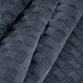 Narzuta welwetowa granatowa 200x220 cm pikowana metodą hot press SOFIA 4 EUROFIRANY PREMIUM