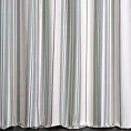 Tkanina zasłonowa o  płóciennym splocie w paski Eurofirany
