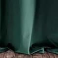 Zasłona ciemnoturkusowa z gładkiego welwetu 140x250 cm przelotka PIERRE Eurofirany