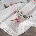 Zazdrostka ARI zdobiona wzorem magnolii oraz koronki Eurofirany