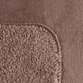 Koc 200x220 jasnobrązowy z miękkiego polaru ze strukturą baranka TEDY EUROFIRANY PREMIUM