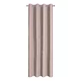 Zasłona różowa z tkaniny welurowej 420x260 cm przelotka - Dora Eurofirany