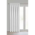 Zasłona biała z błyszczącego welwetu 140x270 cm taśma - CAMERON Eurofirany