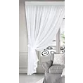 Firana zdobiona na brzegach ażurową gipiurką 360x250 taśma - Eurofirany