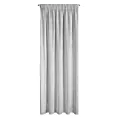 Zasłona srebrna z siateczki 140x270 cm taśma ALEKSA Eurofirany