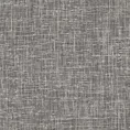Roleta rzymska jasnoszara z delikatnej w dotyku etaminy w stylu eko z efektem kreszowania, wykończona obciążnikiem