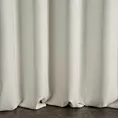 Zasłona szyta na taśmie fala VISCAYA kremowa z melanżowej i miłej w dotyku tkaniny Italissima