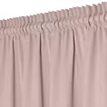 Zasłona różowa z tkaniny welurowej 420x260 cm tunel Dora Eurofirany