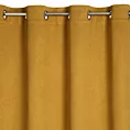 Zasłona miodowa zaciemniająca o strukturze drobnej krateczki 140x250 przelotka AMARO Eurofirany