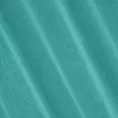 Zasłona turkusowa z tkaniny zamszowej 135x250 cm przelotka ADA Eurofirany