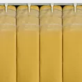 Zasłona musztardowa zaciemniająca 140x300 cm taśma imitująca flex MILAN Eurofirany