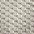 Koc  150x200 cm beżowy bardzo miękki w dotyku z wytłaczanym wzorem 3D CINDY 6 DESIGN 91 Eurofirany
