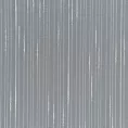 Tkanina firanowa z efektem deszczyku z pionowymi prążkami, wykończona obciążnikiem Eurofirany